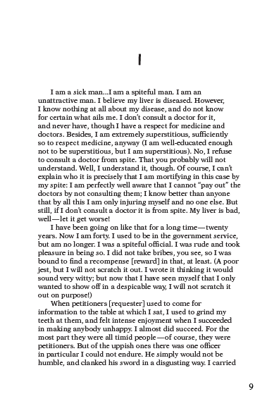 preview of Notes From Underground