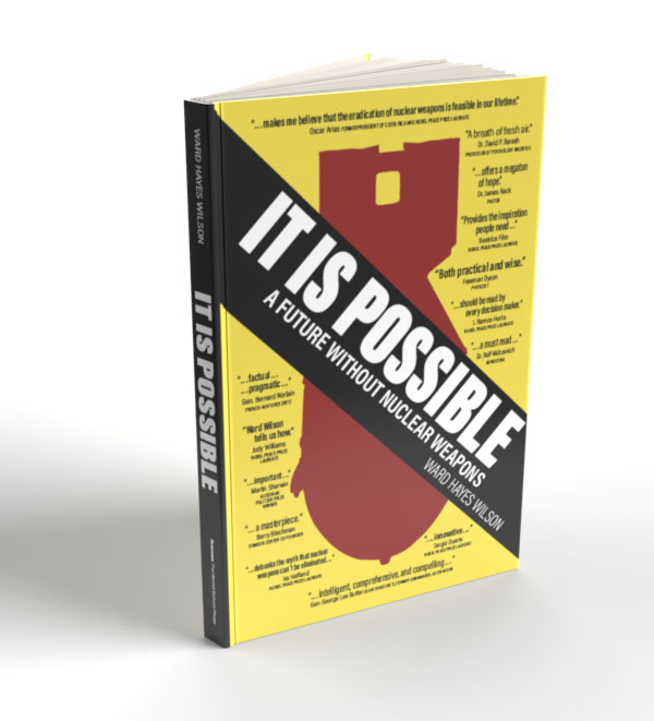 View of the front cover of the book, It Is Possible